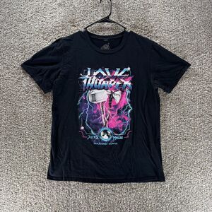 The Lost Bros Shirt Mens‎ Medium Black Love And Thunder New Asgard Adult Crew
